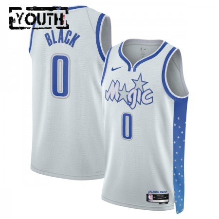 Dres Orlando Magic Anthony Black Nike 2025-26 City Edition Bijela Swingman - Dječji